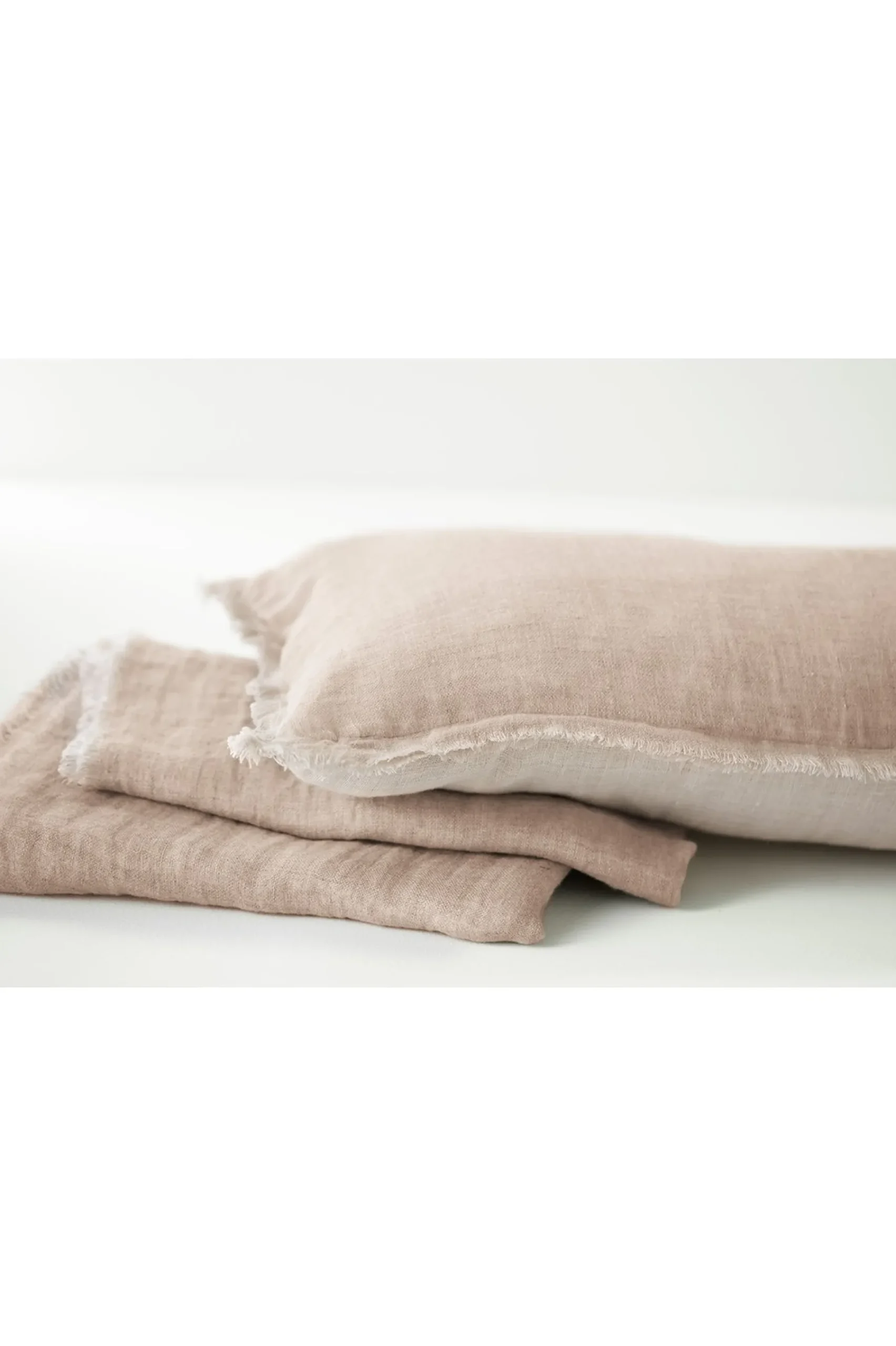 Decorative Pillows|pillows-Soft Surroundings Adrina Long Bolster Pillow Ivory