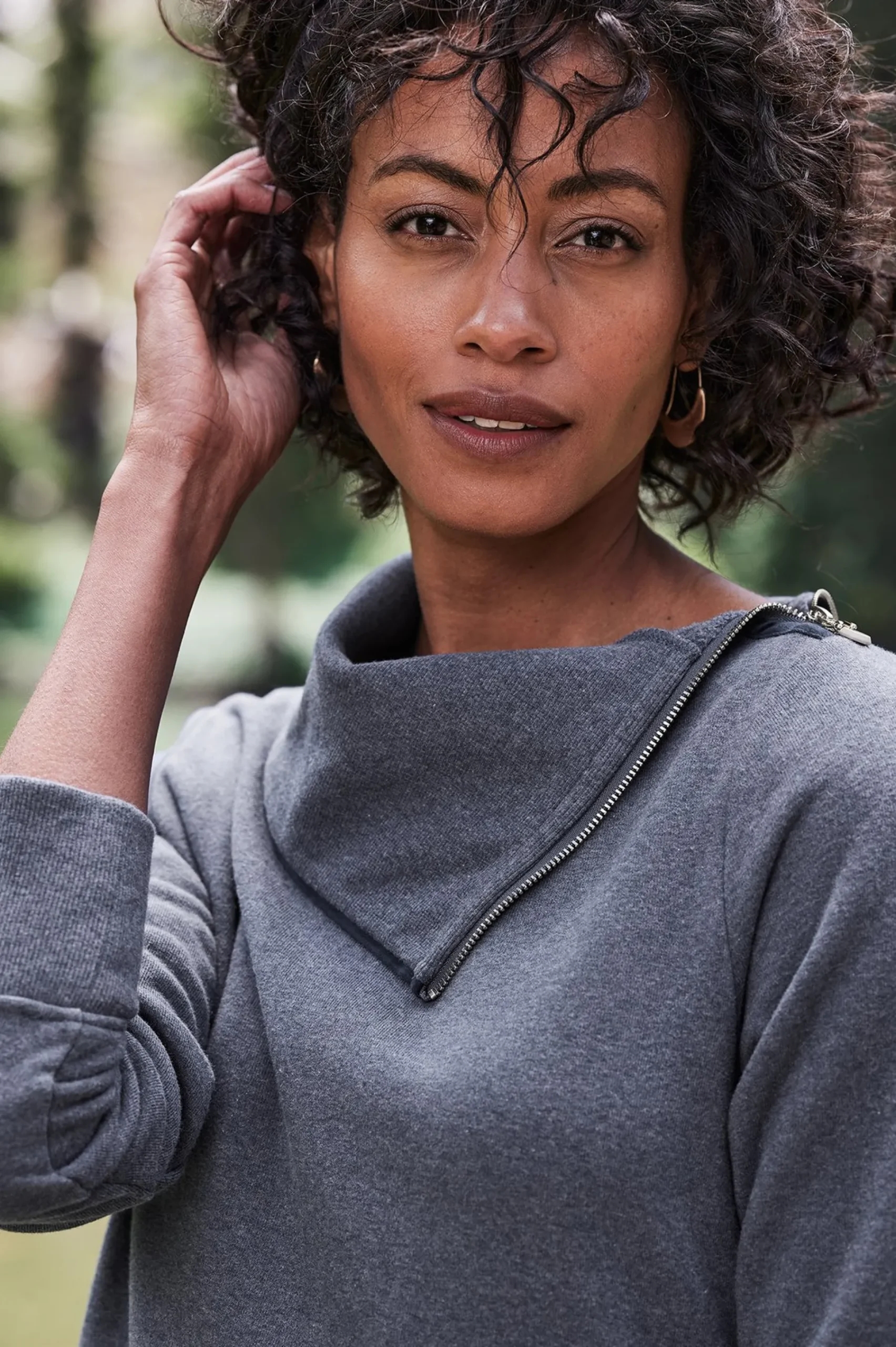 Into The Blues|Everyday Styles-Soft Surroundings Angie Tunic Cabernet Heather
