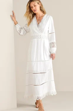 Feminine Flourish|Global Artistry-Soft Surroundings Araminta Dress White