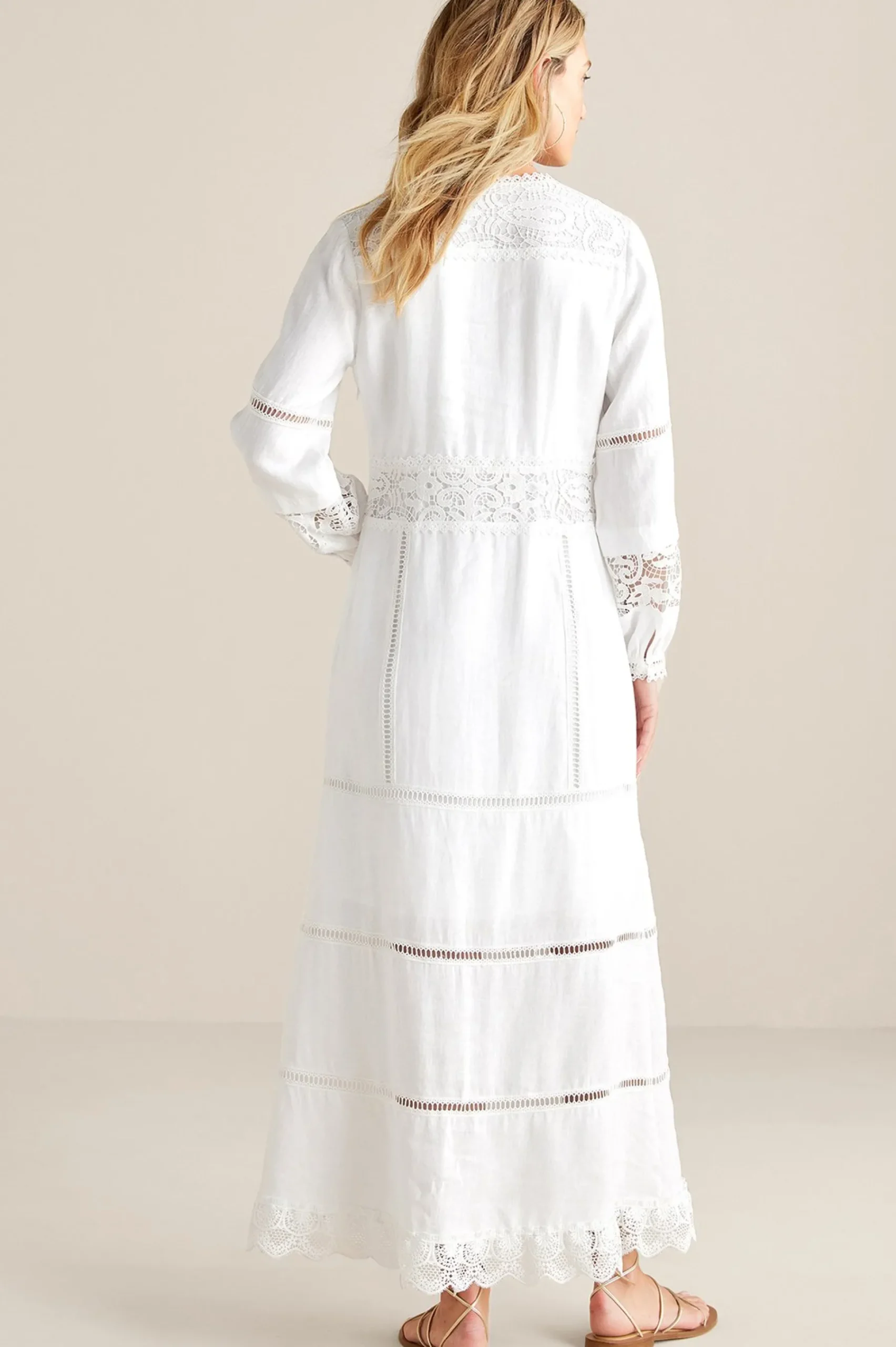 Feminine Flourish|Global Artistry-Soft Surroundings Araminta Dress White