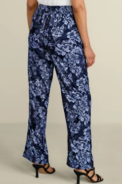 EVelvet Styles|full length-Soft Surroundings Aria Velvet Wide Leg Pants Cabernet