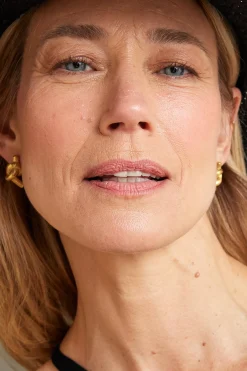 Earrings|earrings-Soft Surroundings Ashley Knot Earring Gold