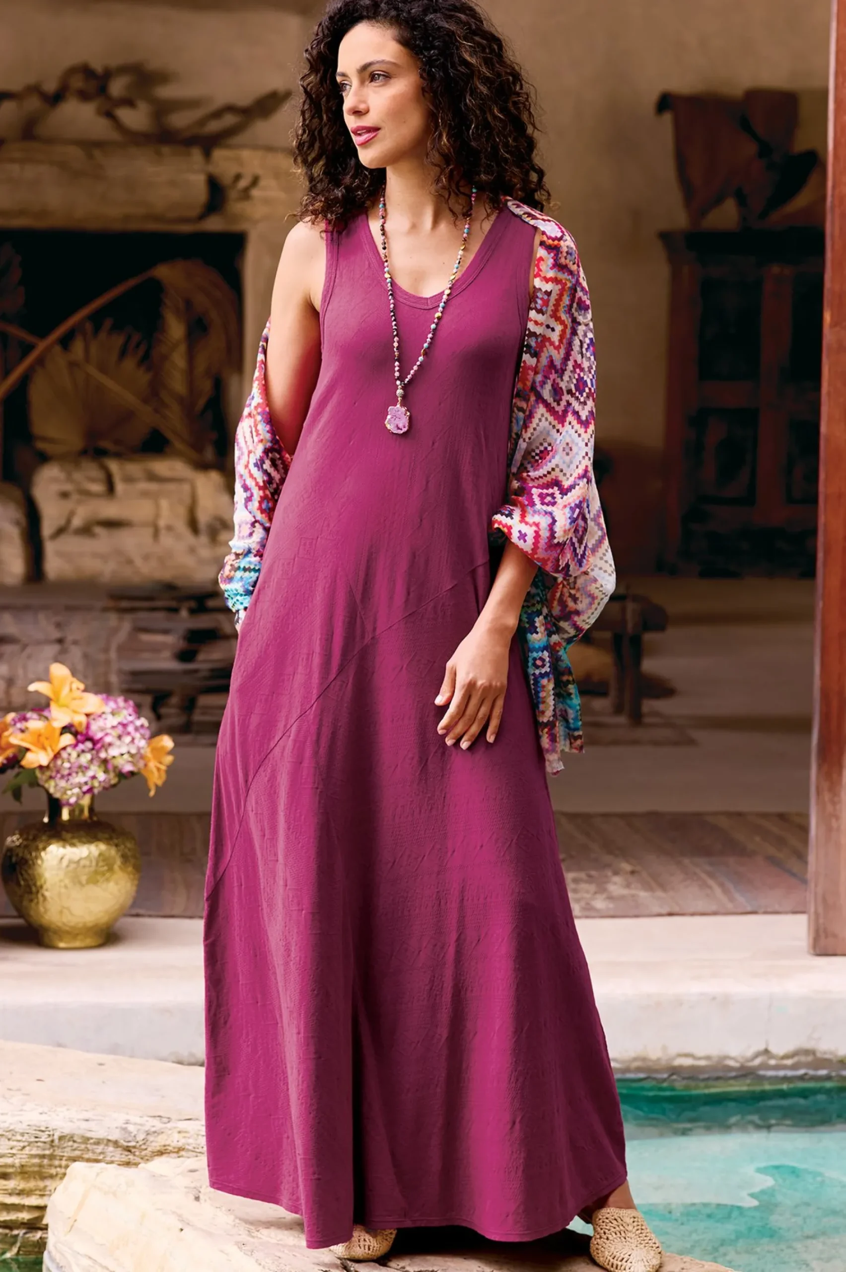 Everyday Styles|Vacation Shop-Soft Surroundings Bailey Dress Black