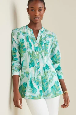Feminine Flourish|Vacation Shop-Soft Surroundings Baroque Top & Cami Multi Floral