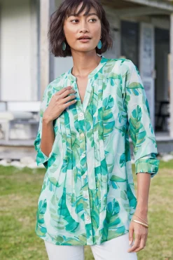 Feminine Flourish|Vacation Shop-Soft Surroundings Baroque Top & Cami Multi Floral