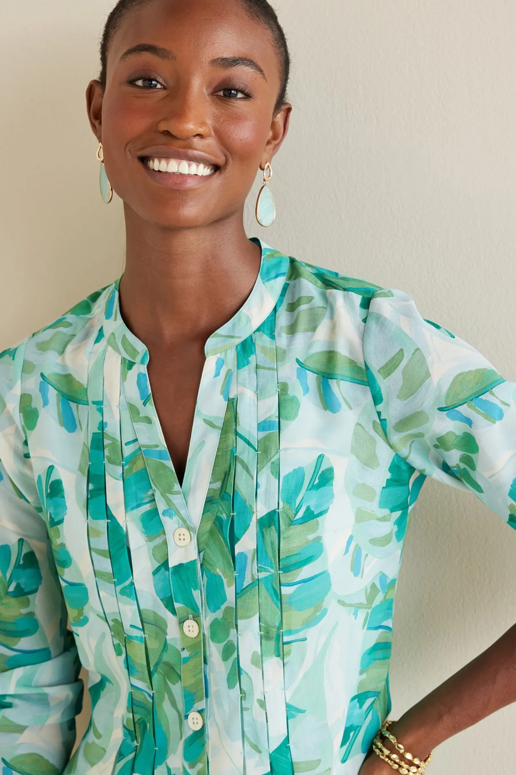 Feminine Flourish|Vacation Shop-Soft Surroundings Baroque Top & Cami Multi Floral