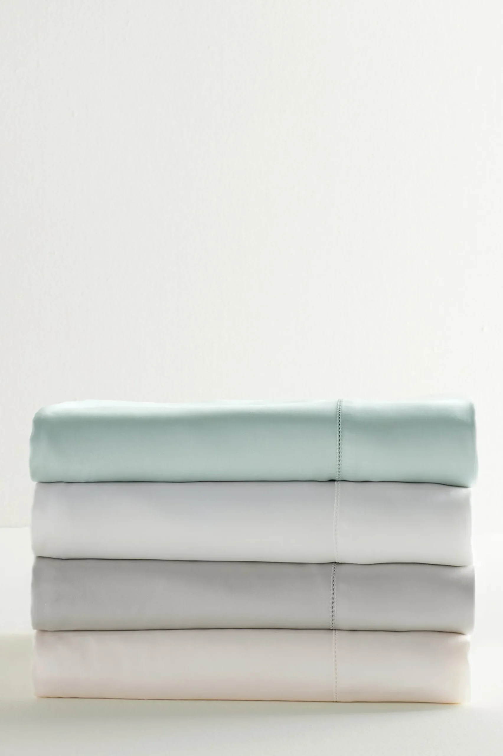 Bedding Essentials-Soft Surroundings Blissful Bamboo Sheet Set Cloud Grey