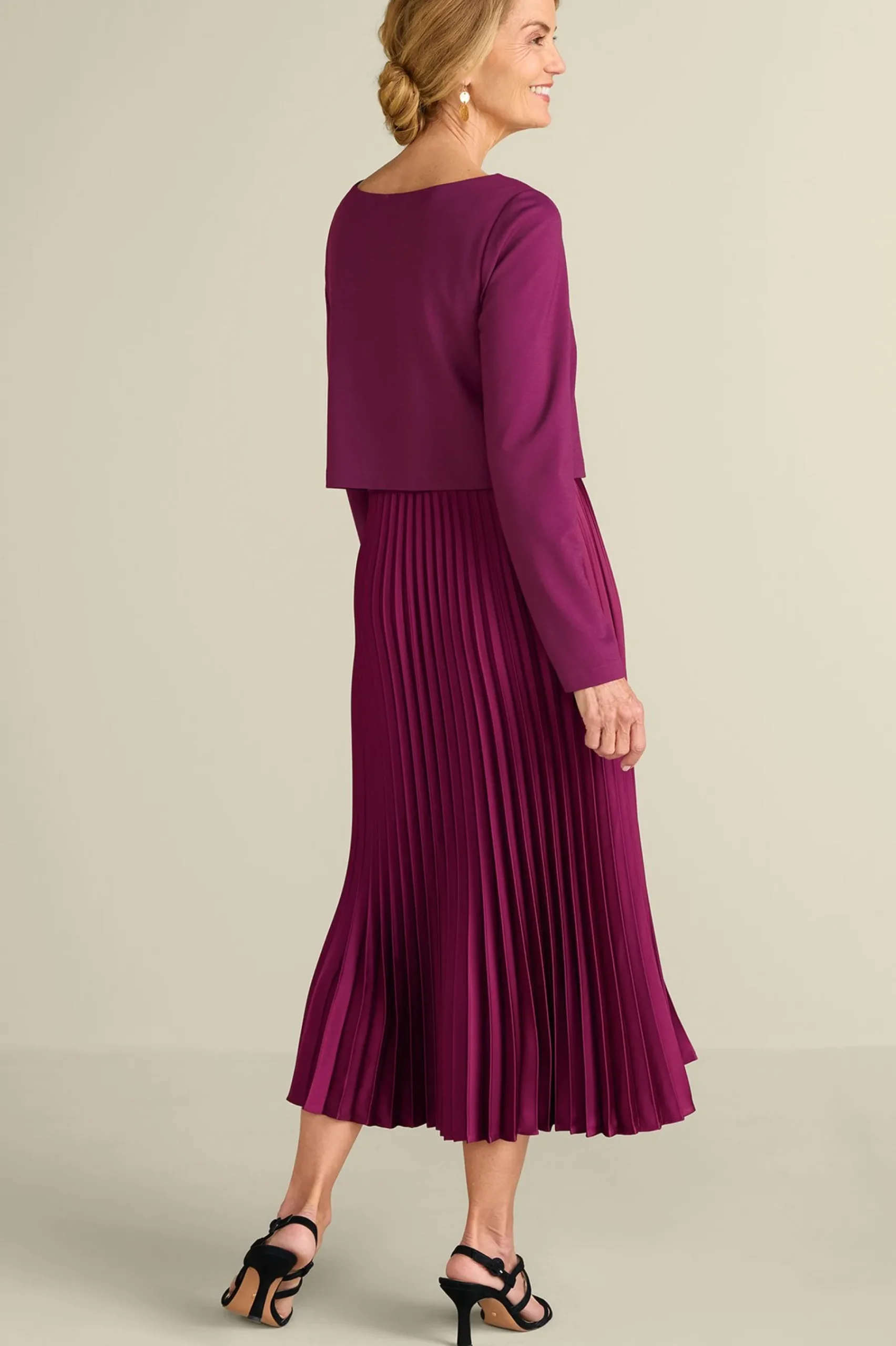 forever favorites|work to play-Soft Surroundings Cassandra Dress Jewel Green