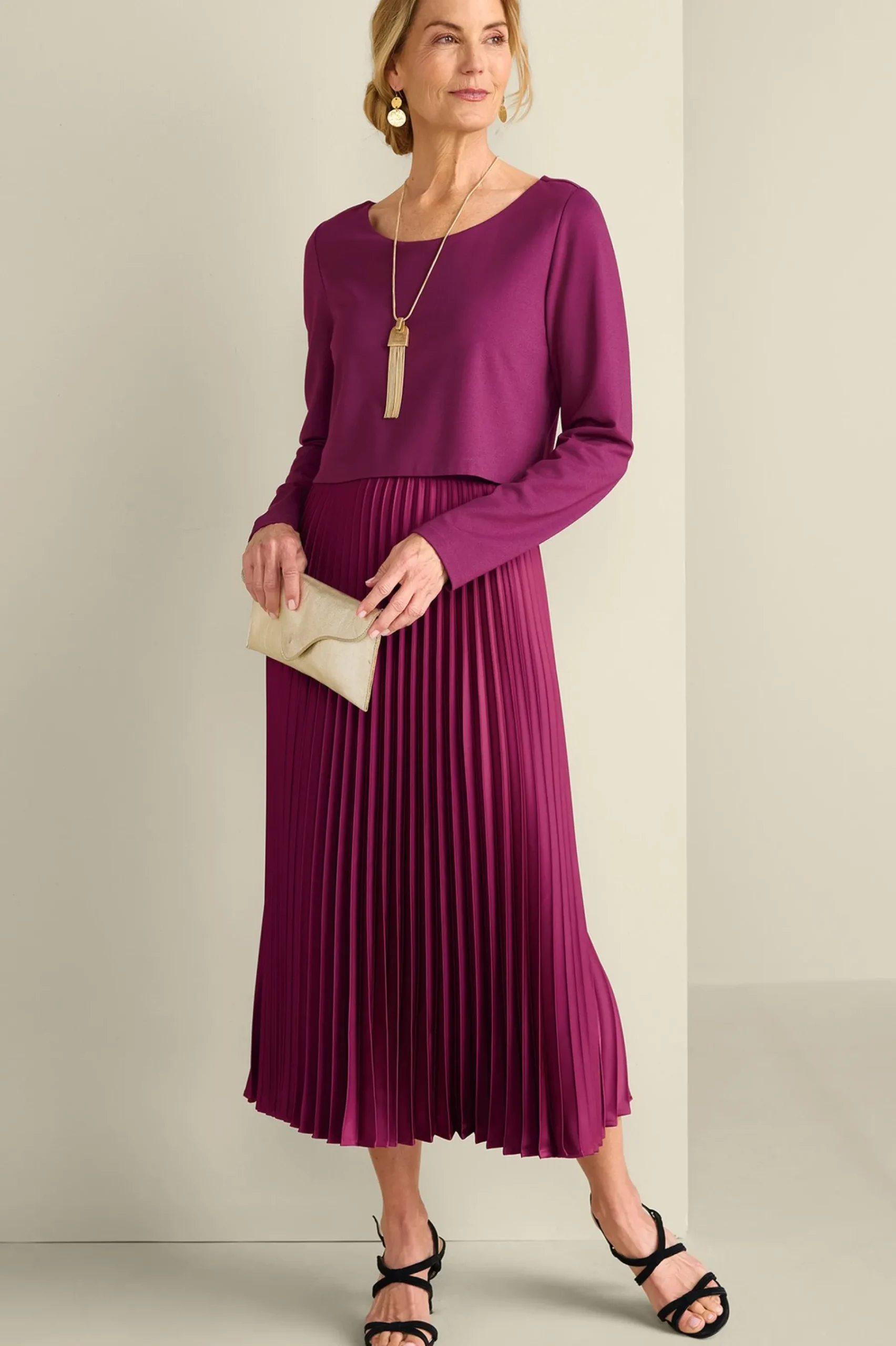 forever favorites|work to play-Soft Surroundings Cassandra Dress Jewel Green