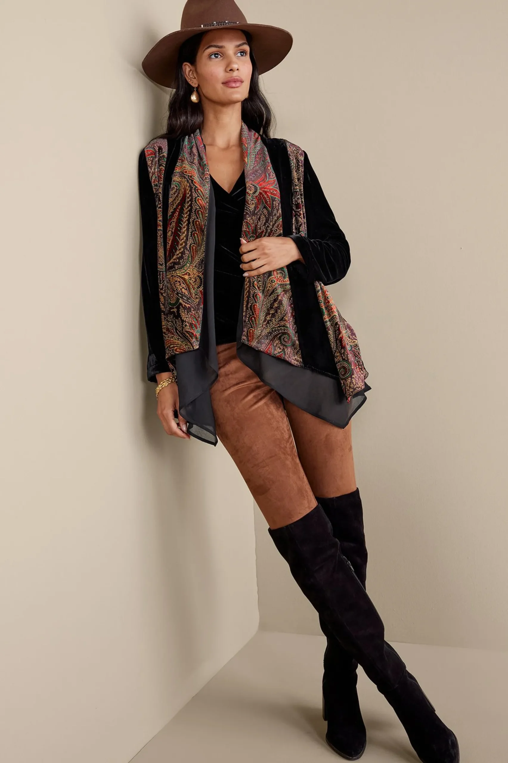 Global Artistry|Jackets & Coats-Soft Surroundings Castle Garden Jacket Paisley Multi