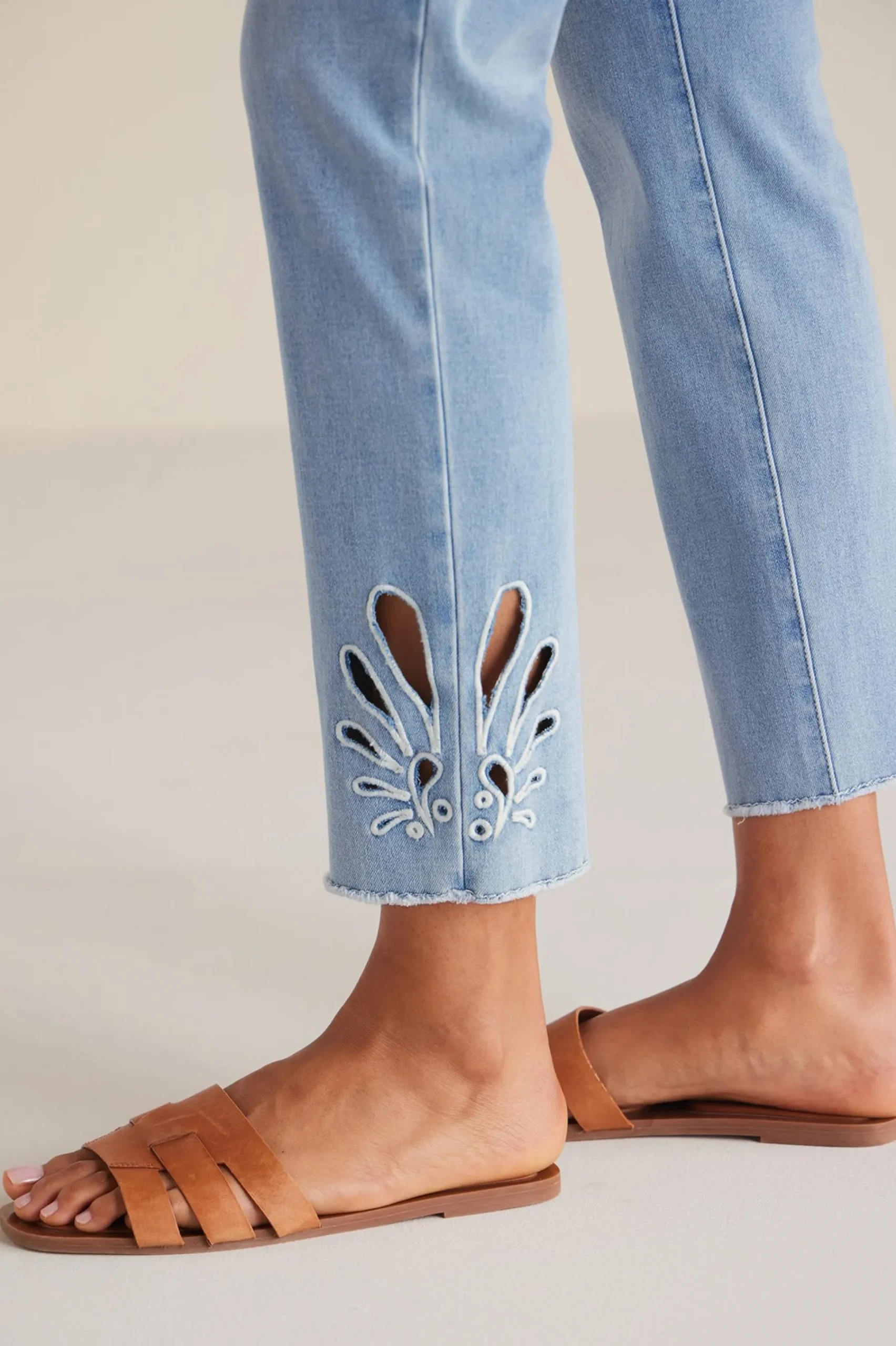 leggings|crop-Soft Surroundings Catalina Jeans Everwash