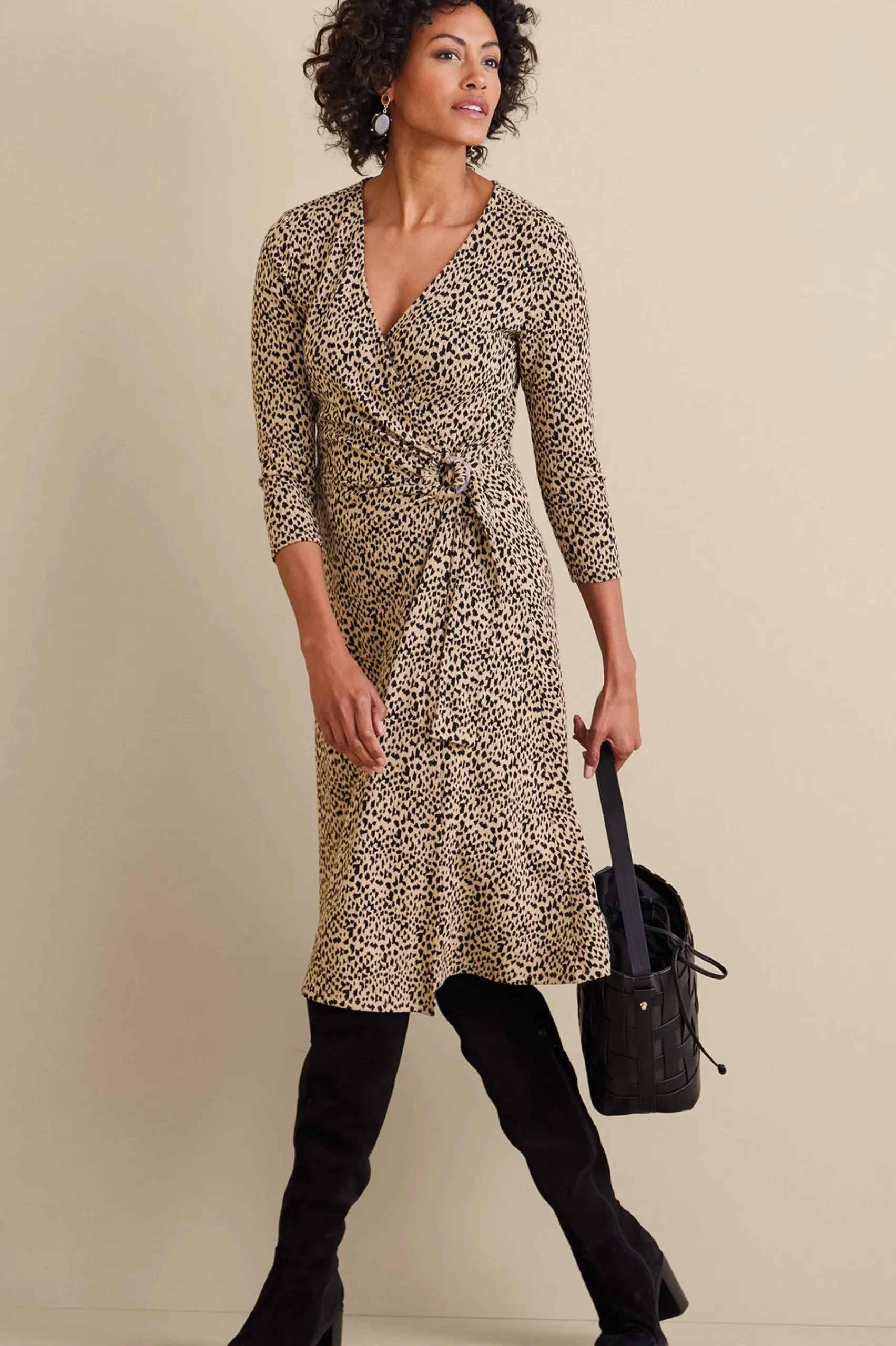 between season|solids-Soft Surroundings Damaria Dress Red Ochre