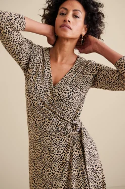 between season|solids-Soft Surroundings Damaria Dress Red Ochre