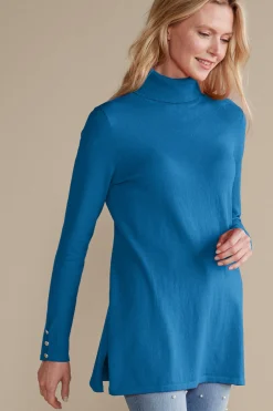 Everyday Styles|Sweaters & Cardigans-Soft Surroundings Deidre Sweater Sangria Red