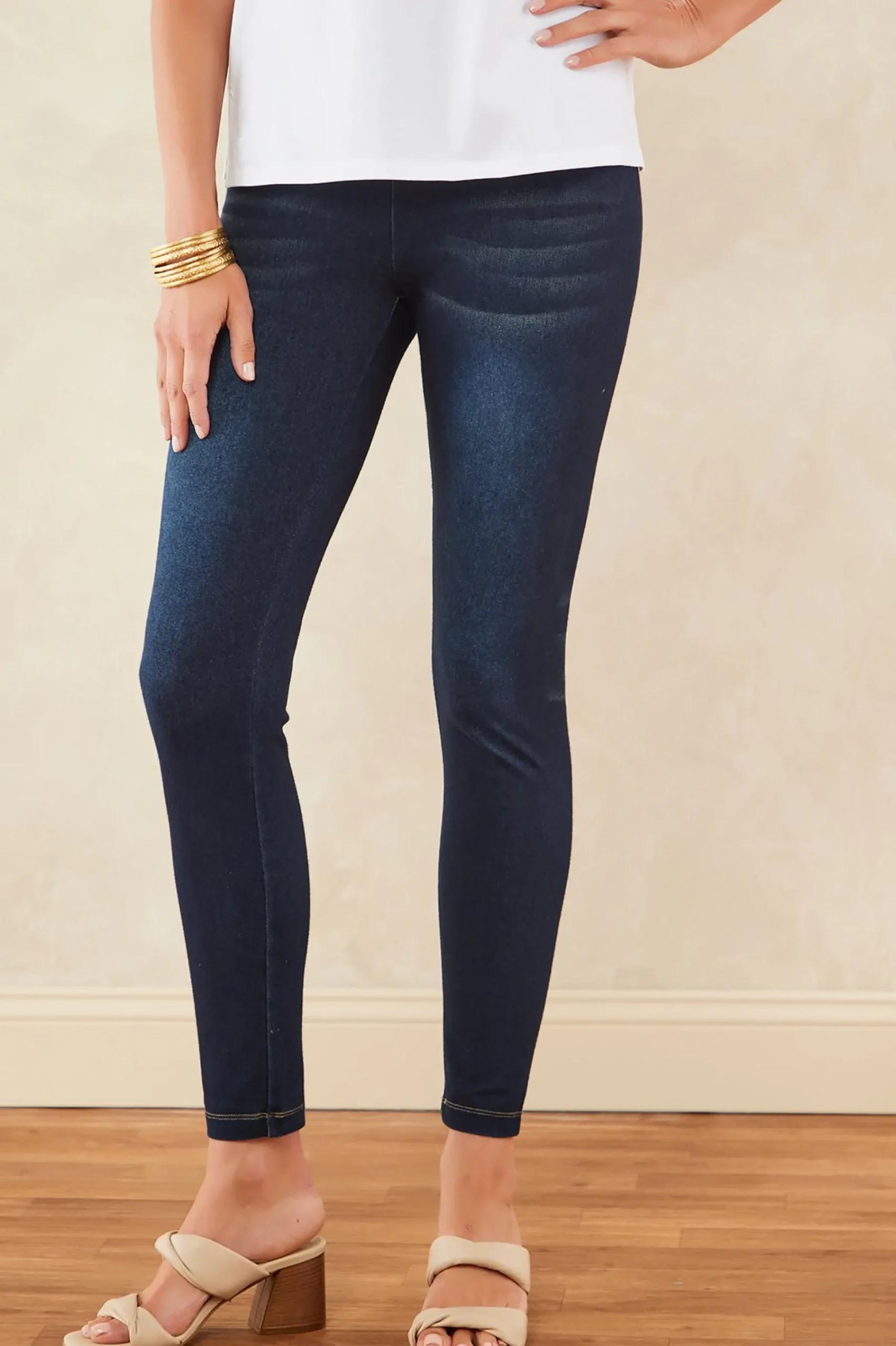 Everyday Styles|Wear Now Styles-Soft Surroundings Easygoing Leggings Black