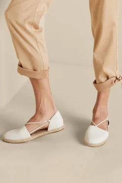 espadrilles-Soft Surroundings Eileen Fisher Lee Stretch Espadrille Bone