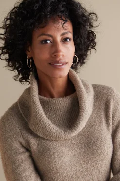 Feminine Flourish|Everyday Styles-Soft Surroundings Frances Dress Light Brown