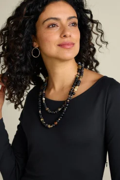 between season|forever favorites-Soft Surroundings Frederica Dress Black
