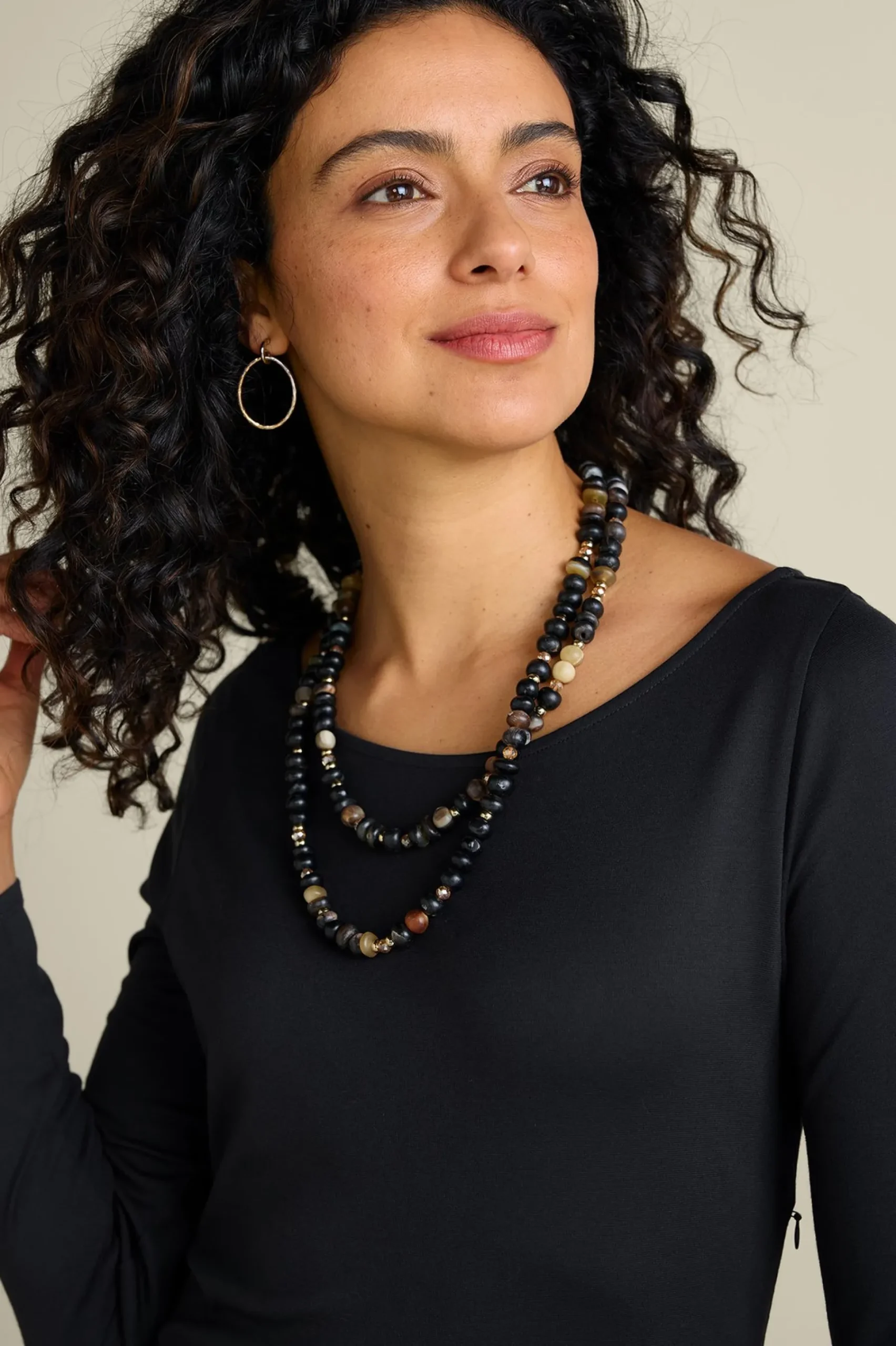 between season|forever favorites-Soft Surroundings Frederica Dress Black