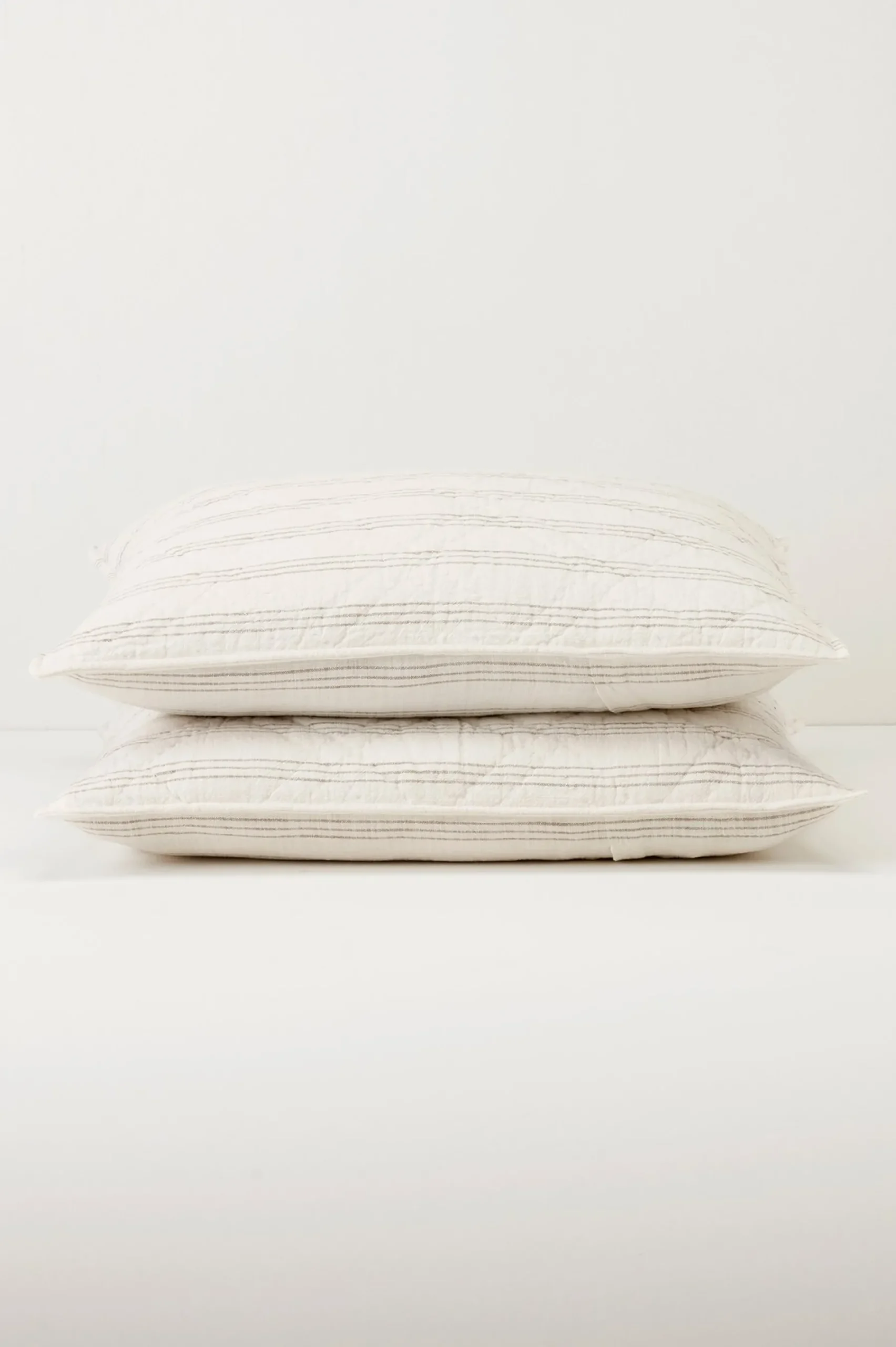 pillowcases & shams-Soft Surroundings Grayson Cotton Sham Ivory