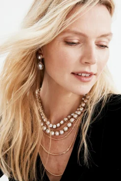 Necklaces|necklaces-Soft Surroundings Gretta Heirloom Necklace Gold