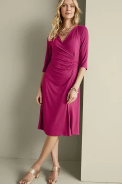 Feminine Flourish|between season-Soft Surroundings Hyannis Dress Black