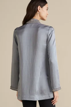 Global Artistry|long sleeve-Soft Surroundings Icon Colette Tunic Moroccan Embellishment
