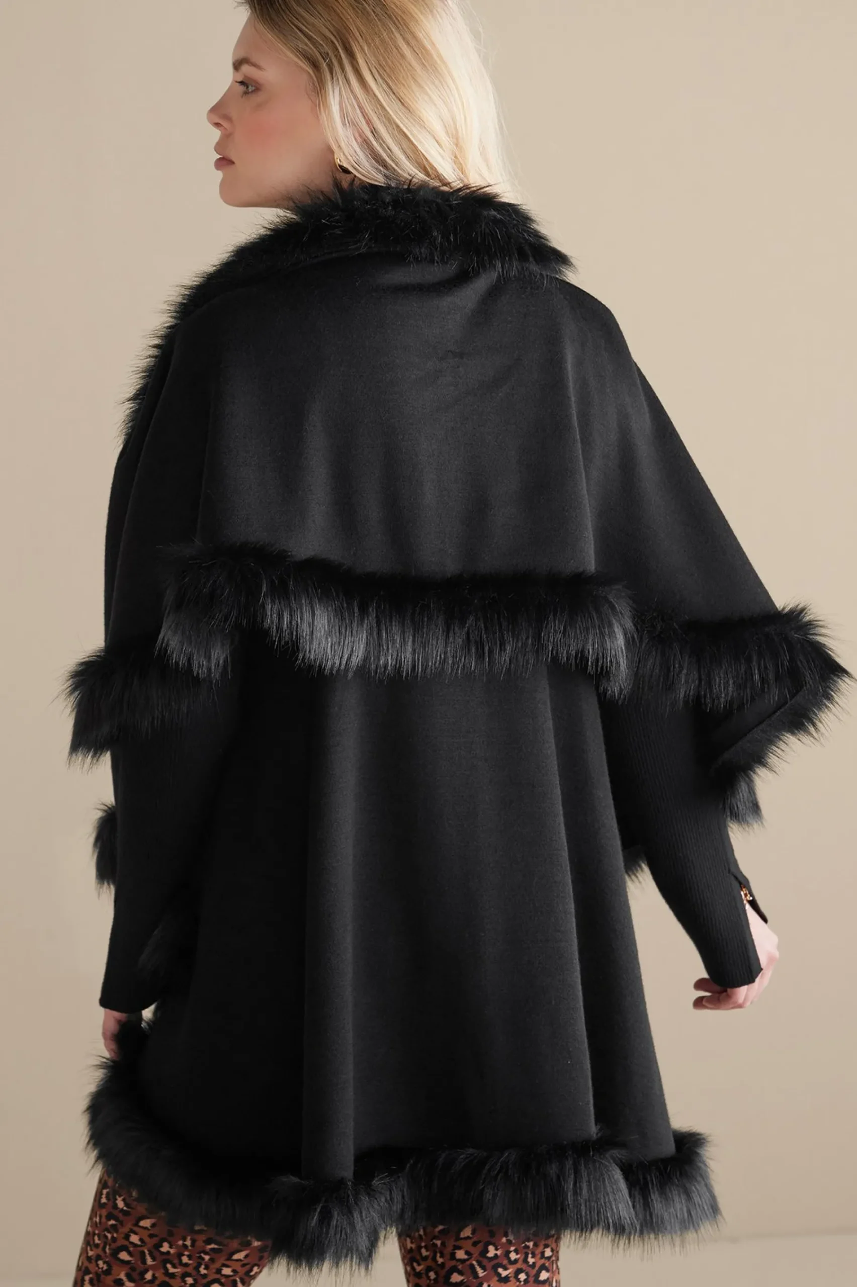 Scarves & Wraps-Soft Surroundings Kamaria Wrap Black