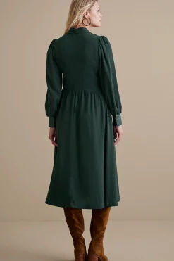 forever favorites|work to play-Soft Surroundings Katrina Dress Jewel Green