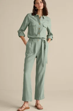 Jumpsuits|casual-Soft Surroundings Kerry Jumpsuit Light Chambray