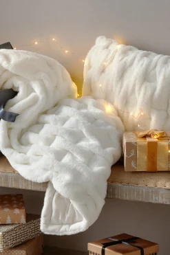 pillows|blankets & throws-Soft Surroundings La Parisienne Gift Box Bundle Ivory