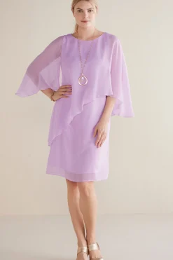 solids|short-Soft Surroundings Mariah Silk Dress Aquatic Blue