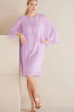 solids|short-Soft Surroundings Mariah Silk Dress Aquatic Blue