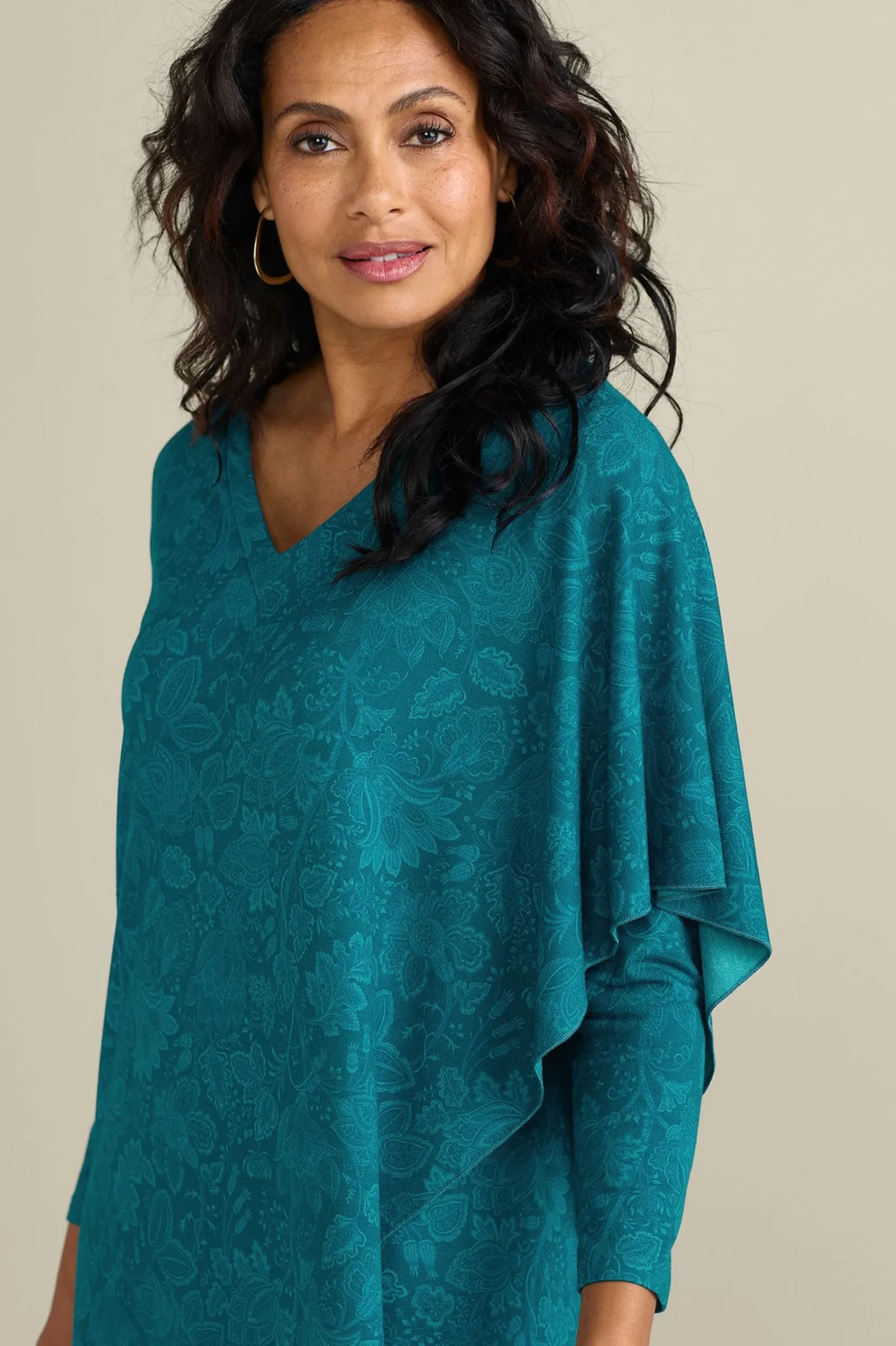 solids|short-Soft Surroundings Marla Dress Dark Brown