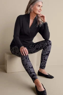 Everyday Styles|Sweaters & Cardigans-Soft Surroundings Meera Sweater Black