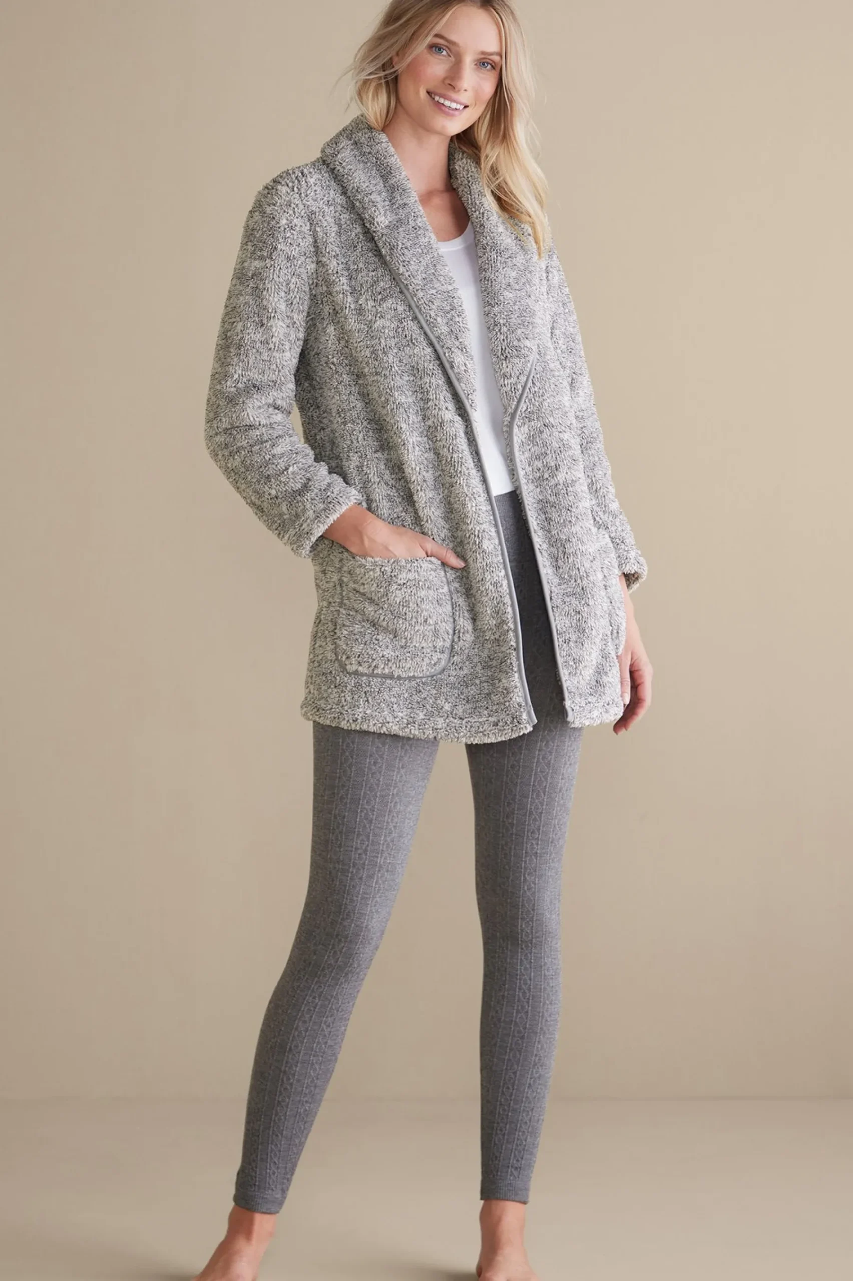 Sleepwear & Lounge|Sweaters & Cardigans-Soft Surroundings Most Wonderful Cardi Castlerock