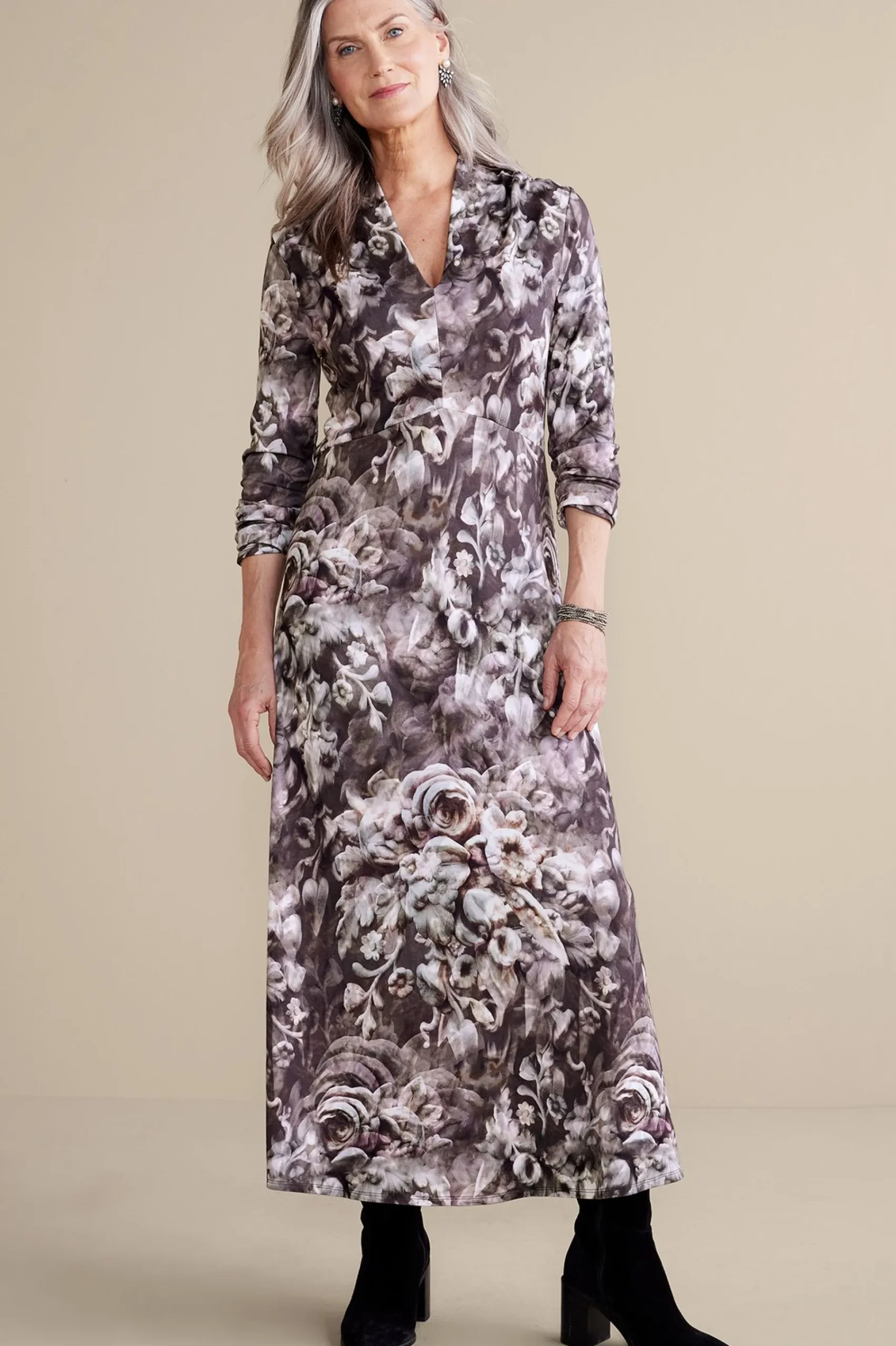 occasion dresses|maxi-Soft Surroundings Naima Dress Navy