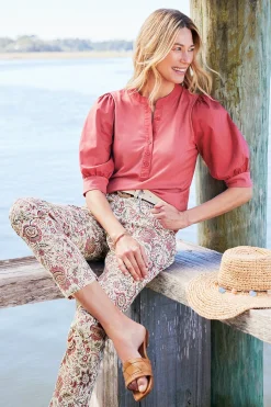 Feminine Flourish|Vacation Shop-Soft Surroundings Raylee Knit Pullover Rose