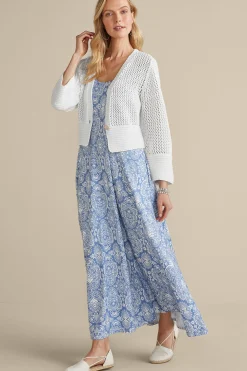 Feminine Flourish|Vacation Shop-Soft Surroundings Sakari Cardi White