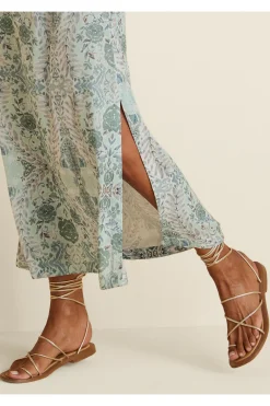 sandals|heels-Soft Surroundings Seychelles Lilac Sandal Gold