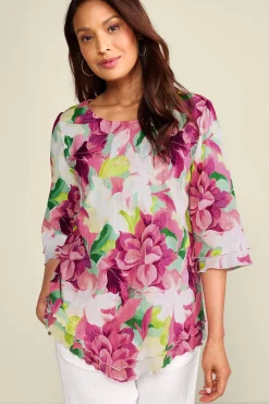 Into The Blues|Everyday Styles-Soft Surroundings Siesta Key Tunic Aqua Splash