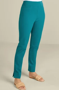 Soft Essential Styles|Vacation Shop-Soft Surroundings Soft Essential™ Superla Slim Leg Pants Black