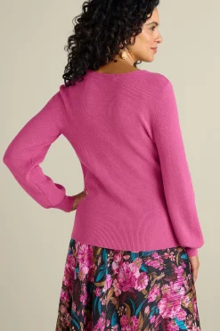 Sweaters & Cardigans|long sleeve-Soft Surroundings Suze Sweater Ivory Pearl