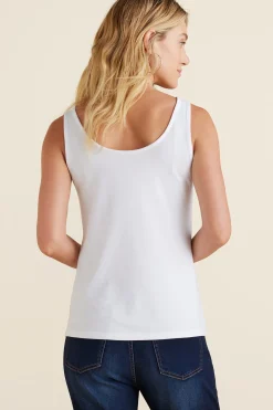 sleeveless|pullovers-Soft Surroundings The Convertible Tank Black