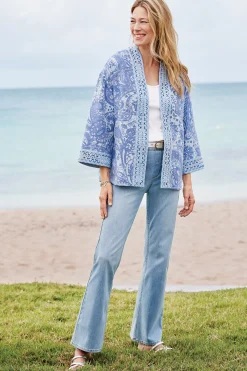 Into The Blues|Everyday Styles-Soft Surroundings Ultimate Denim Pull-On Bootcut Jeans Black