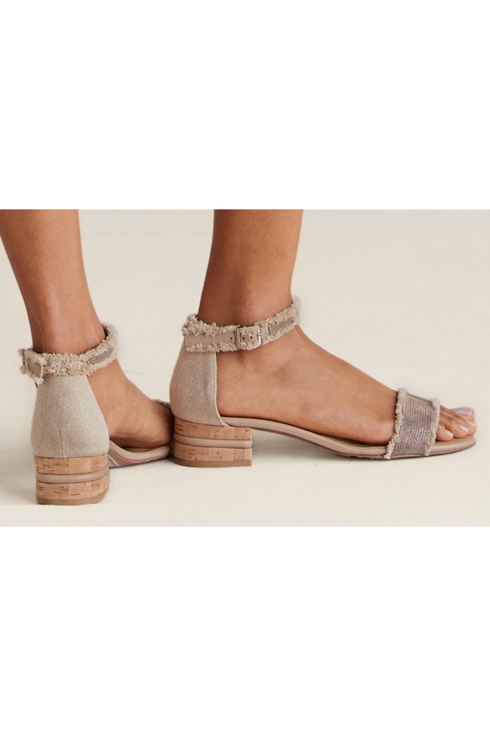 sandals|heels-Soft Surroundings Vaneli Helee Ankle Strap Sandal Black