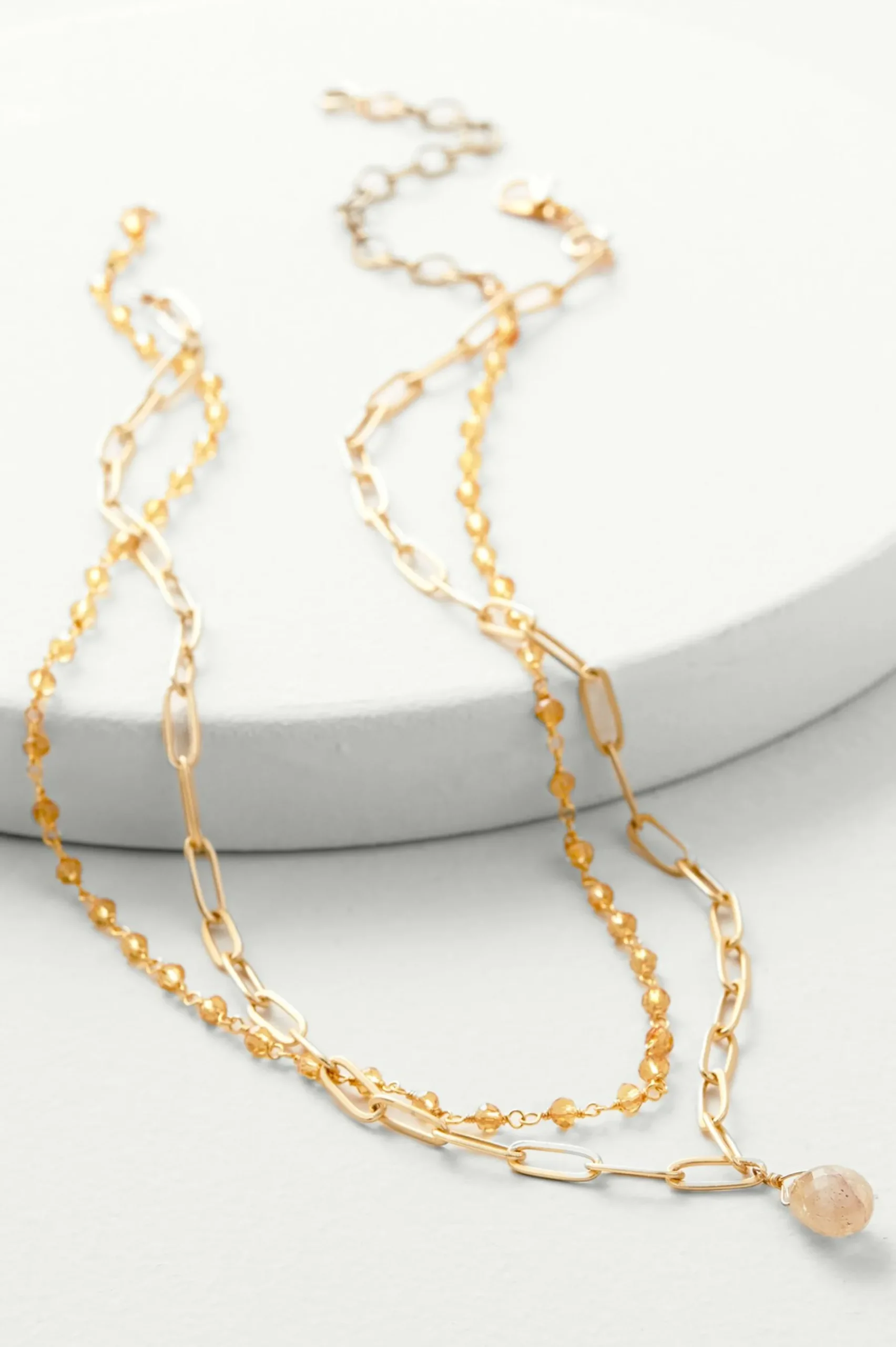 Necklaces|necklaces-Soft Surroundings Victoria Layered Necklace Gold