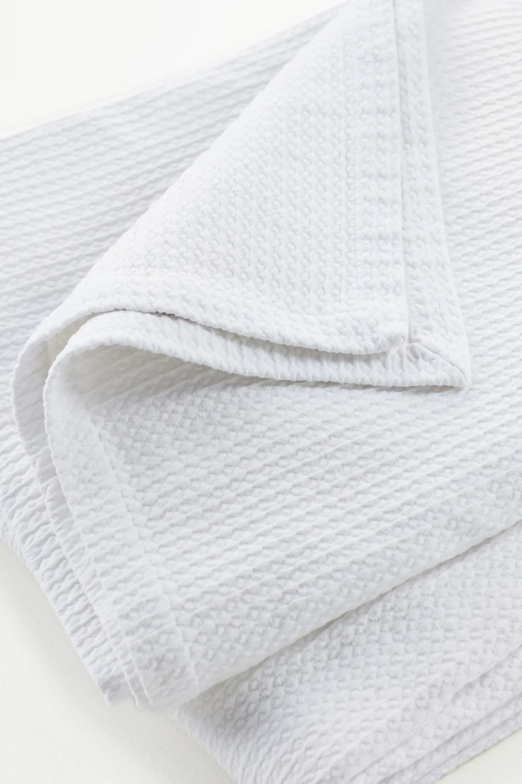 quilts, coverlets & duvet covers|blankets & throws-Soft Surroundings Waffle Matelassé Quilt White