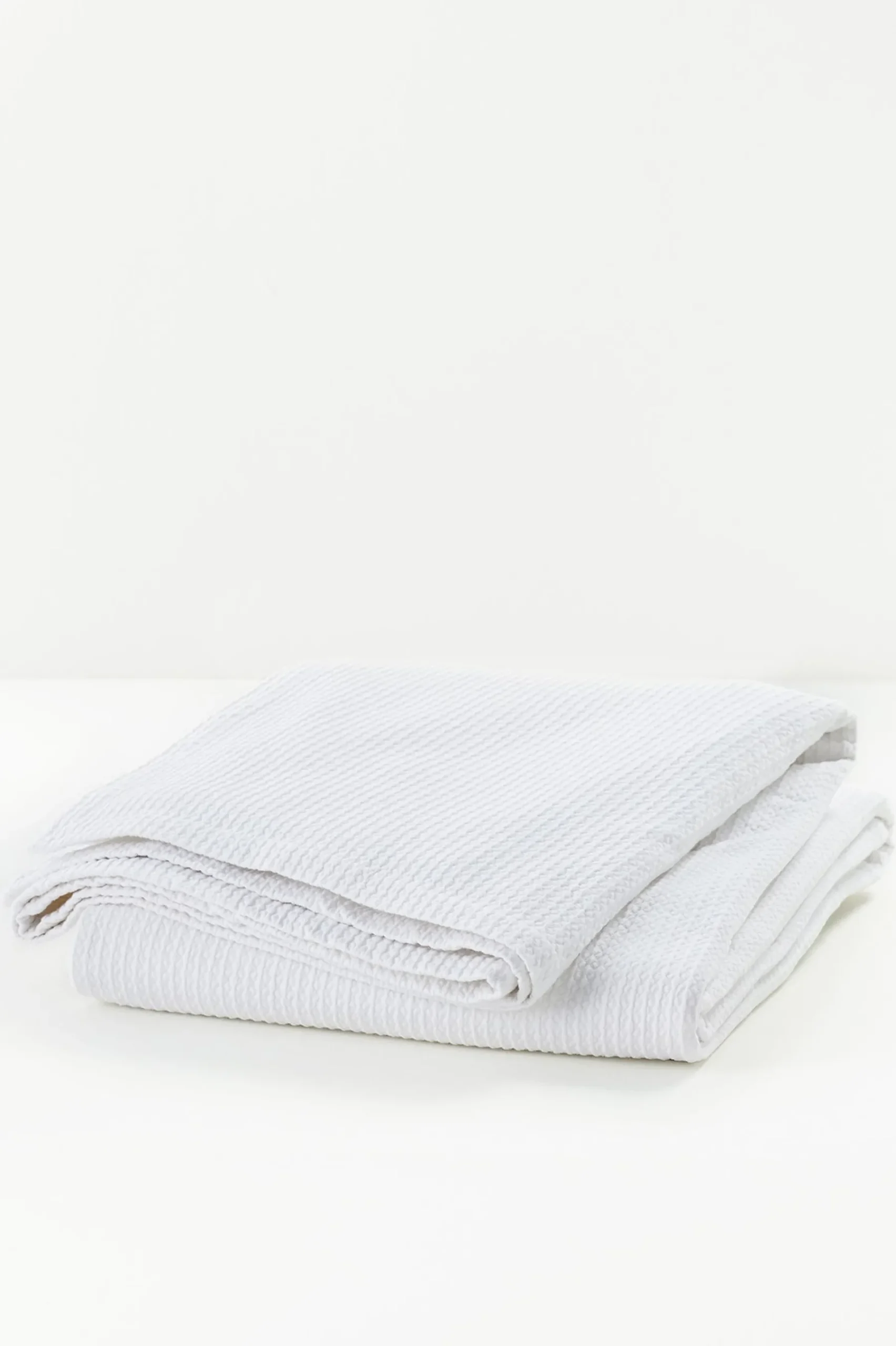 quilts, coverlets & duvet covers|blankets & throws-Soft Surroundings Waffle Matelassé Quilt White